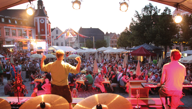 Mehr als 70 Bands beim Bürgerfest in Burglengenfeld