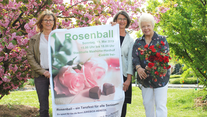 Rosenball am 19. Mai 2019 in der Stadthalle Maxhütte-Haidhof