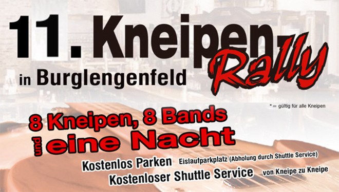 12.10.: Kneipenrally in Burglengenfeld