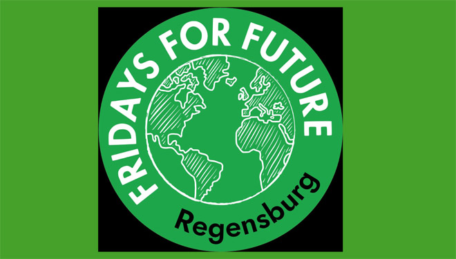 Globaler Klimastreik von Fridays For Future in Regensburg