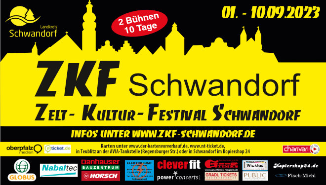 Zelt- und Kulturfestival in Schwandorf
