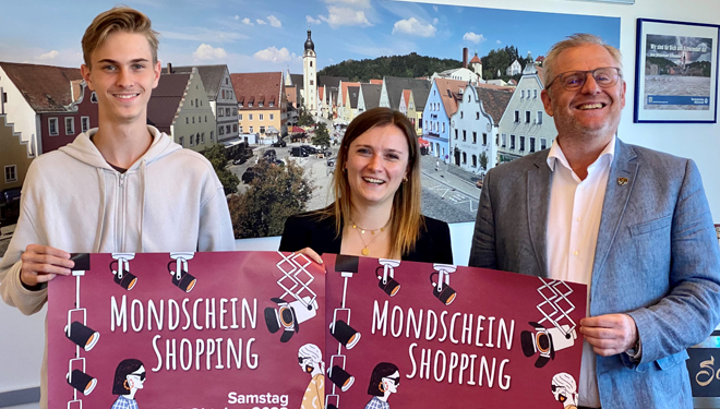 Mondschein-Shopping 2023 in Schwandorf