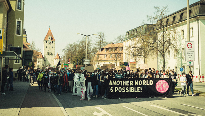 Bundesweiter Klimastreik zur Europawahl der FFF Regensburg am 31. Mai