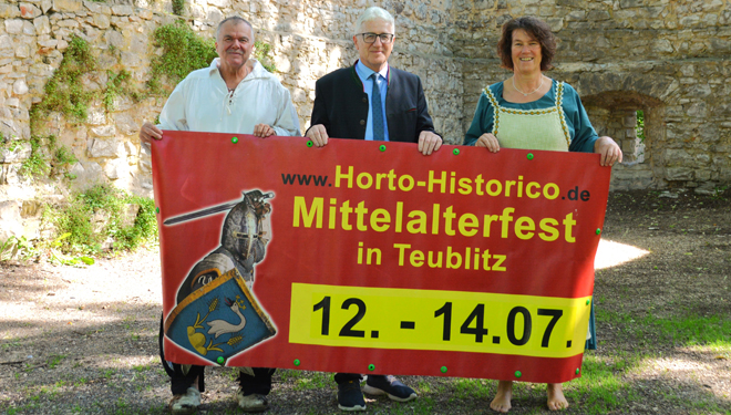 Mittelalterfest im Stadtpark Teublitz startet am 12. Juli