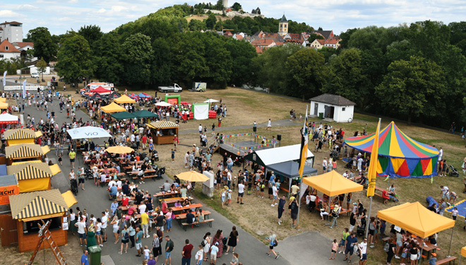 Viel Platz zum Träumen: Kinderfest der Stadt Burglengenfeld