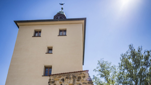 Blasturmbesichtigung und Kirchenführung am Kreuzberg