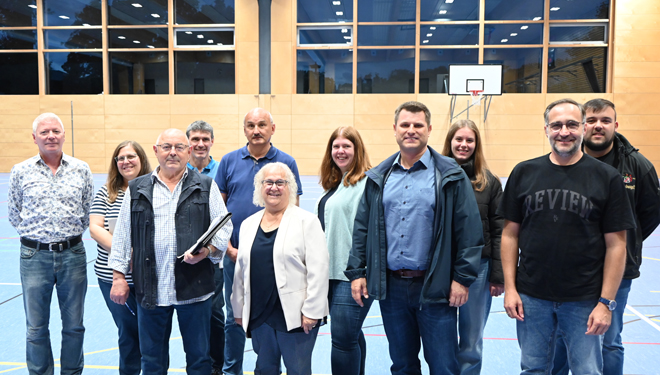 Blasmusikabend in der Dreifachsporthalle Teublitz