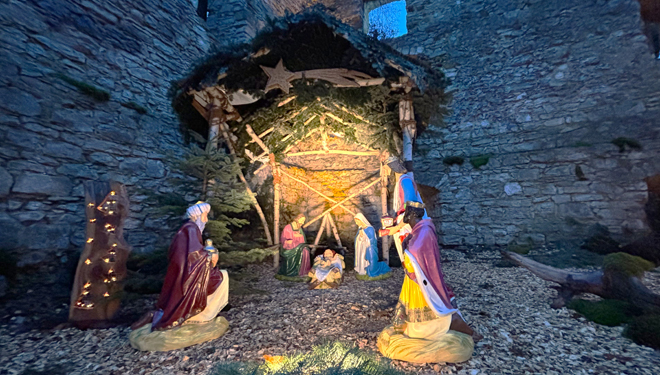 Zauberhafte Adventsstimmung im Stadtpark Teublitz