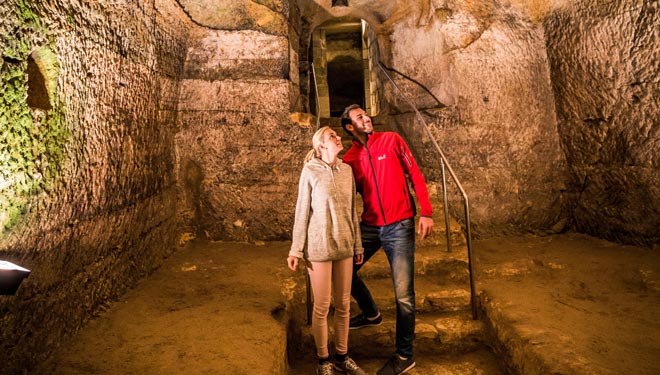 Führung im Felsenkeller-Labyrinth Schwandorf