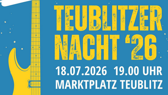 Teublitzer Nacht am 18. Juli 2026