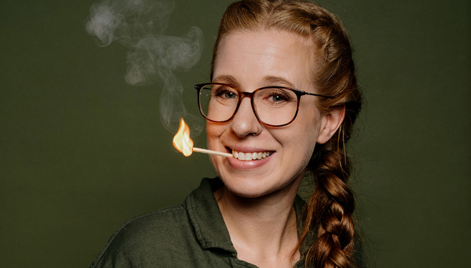 Sara Brandhuber im VAZ Burglengenfeld