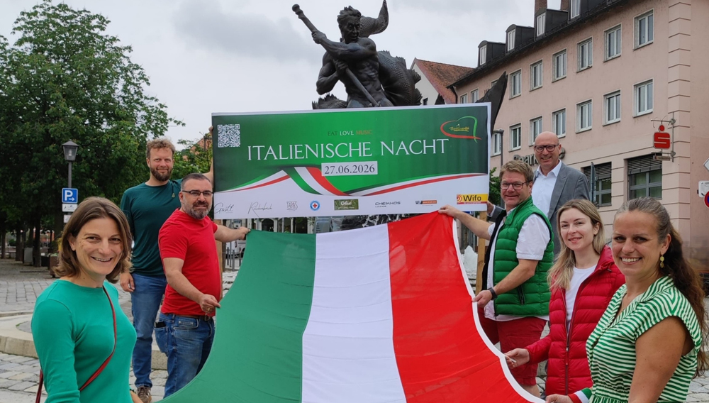 Das Wifo und die Stadt Burglengenfeld laden ein zur Italienischen Nacht am 27. Juni 2026
