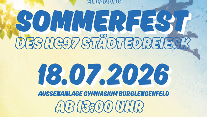 Sommerfest des HC97 Städtedreieck im GYM Burglengenfeld