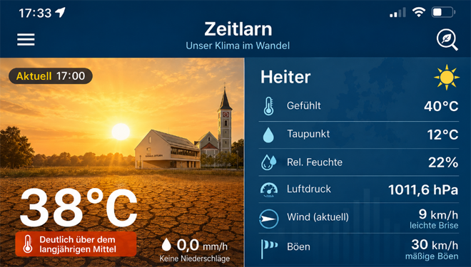 Vortrag in Zeitlarn "Verrücktes Klima. Was kann ich tun?"