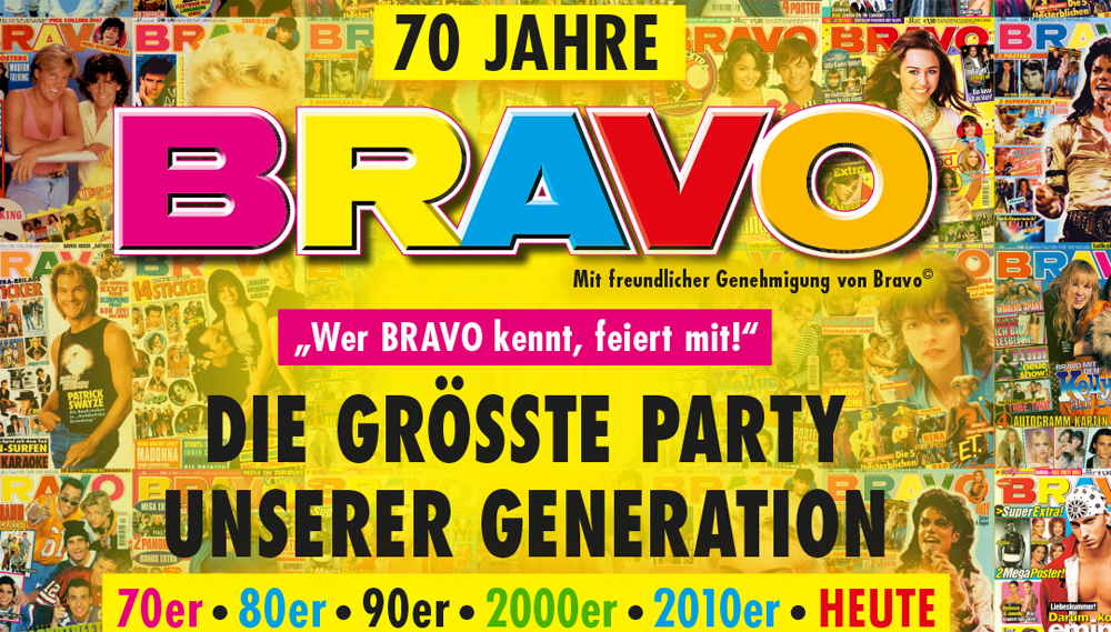 70 Jahre BRAVO. 70 Jahre Musik. 70 Jahre Erinnerungen